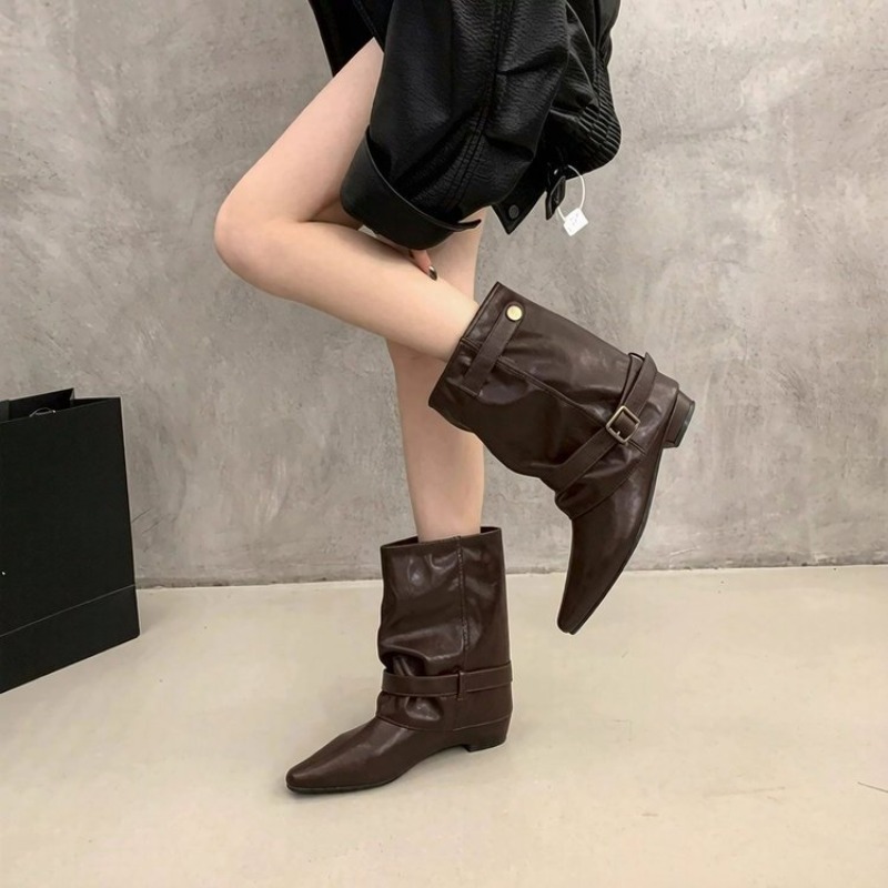 รองเท้าบูทหุ้มข้อสไตล์เกาหลีสำ - Modern Korean Lifestyle บทวิจารณ์และราคา