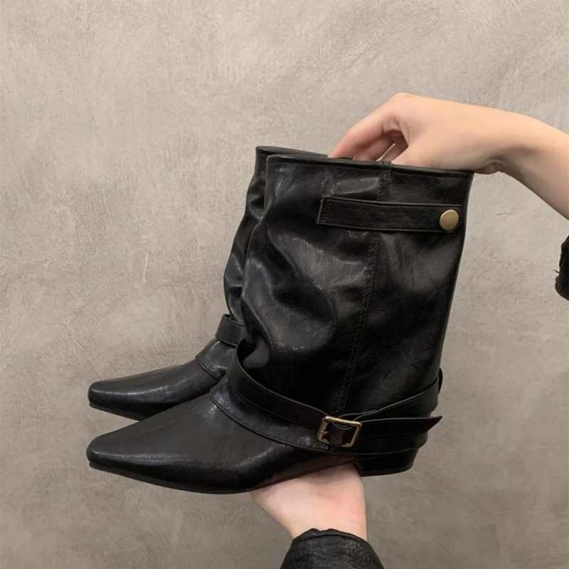 รองเท้าบูทหุ้มข้อสไตล์เกาหลีสำ - Modern Korean Lifestyle บทวิจารณ์และราคา