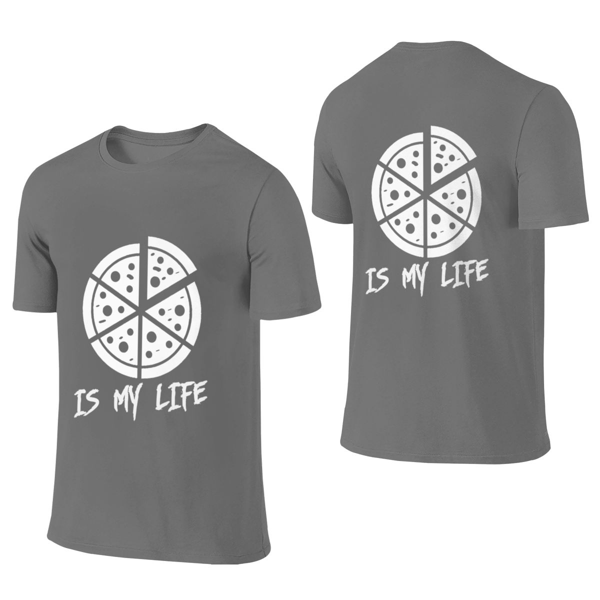 พิซซ่าคือชีวิตของฉัน เสื้อยืดแ - Korean Men Lifestyle บทวิจารณ์และราคา