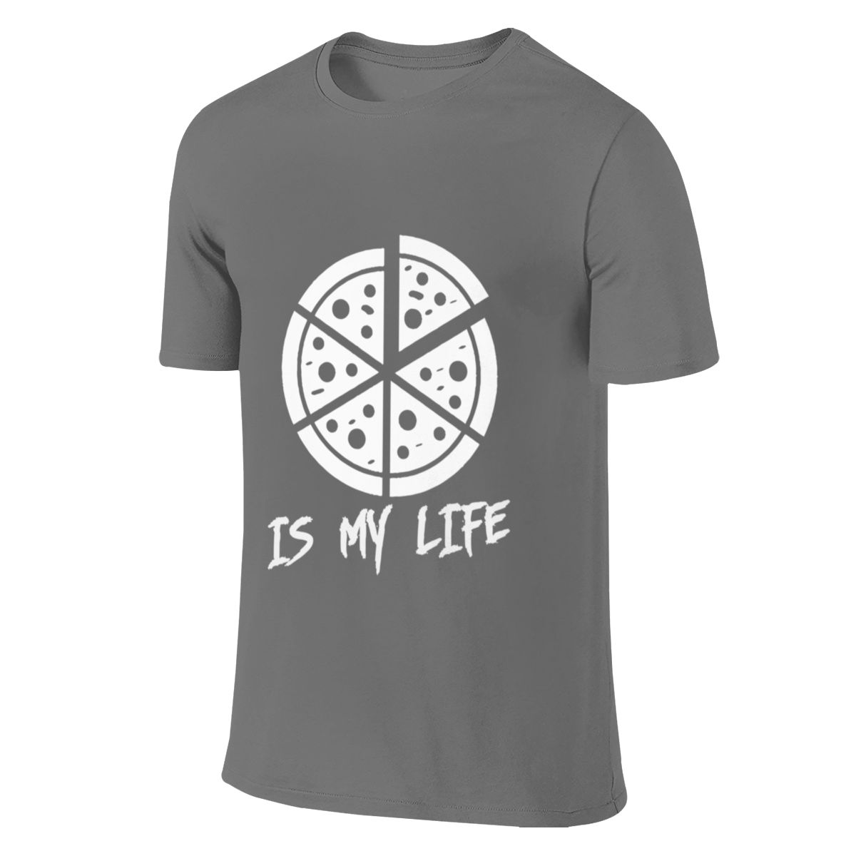 พิซซ่าคือชีวิตของฉัน เสื้อยืดแ - Korean Men Lifestyle บทวิจารณ์และราคา